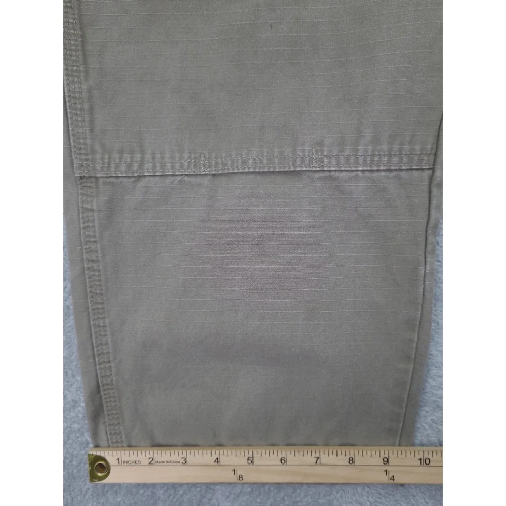 Wrangler Riggs Cargo Pants Mens‎ 38x32 Brown Ripstop Rugged Outdoor Workwear